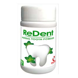 REDENT - HERBAL TOOTH POWDER - 50GM